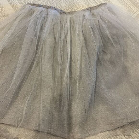 Crewcuts Girls Grey Tulle Skirt - Picture 5 of 5